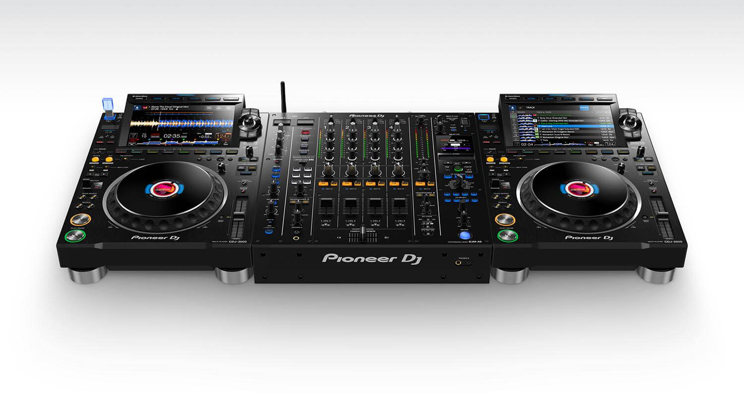 Pioneer DJ - 2 x CDJ-3000 + DJM-A9